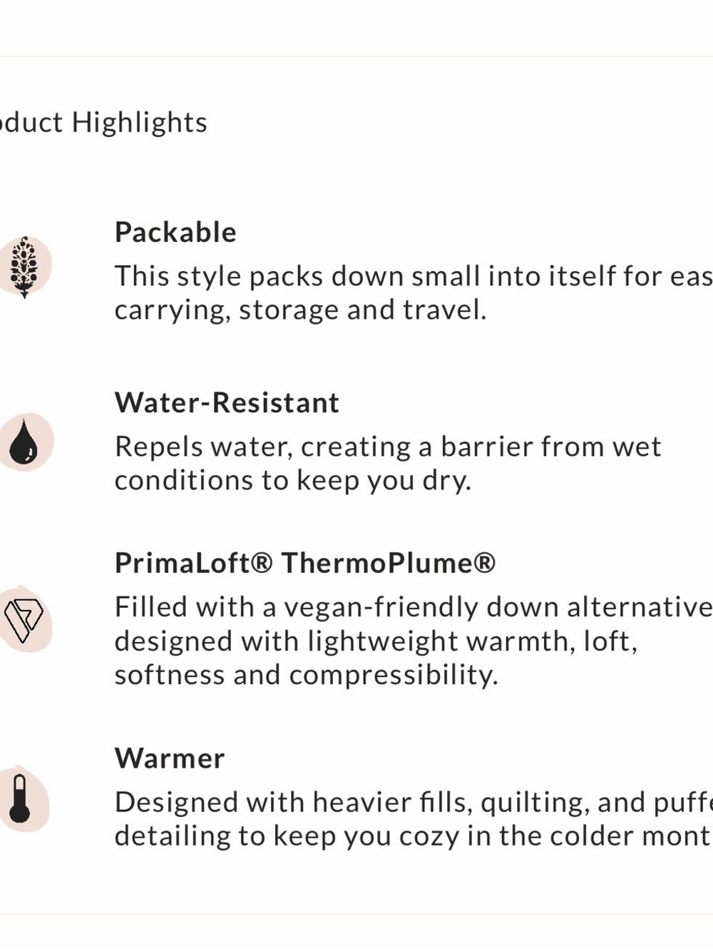 NWT Pippa Packable Puffer Vest - FP Movement - Picture 10 of 10
